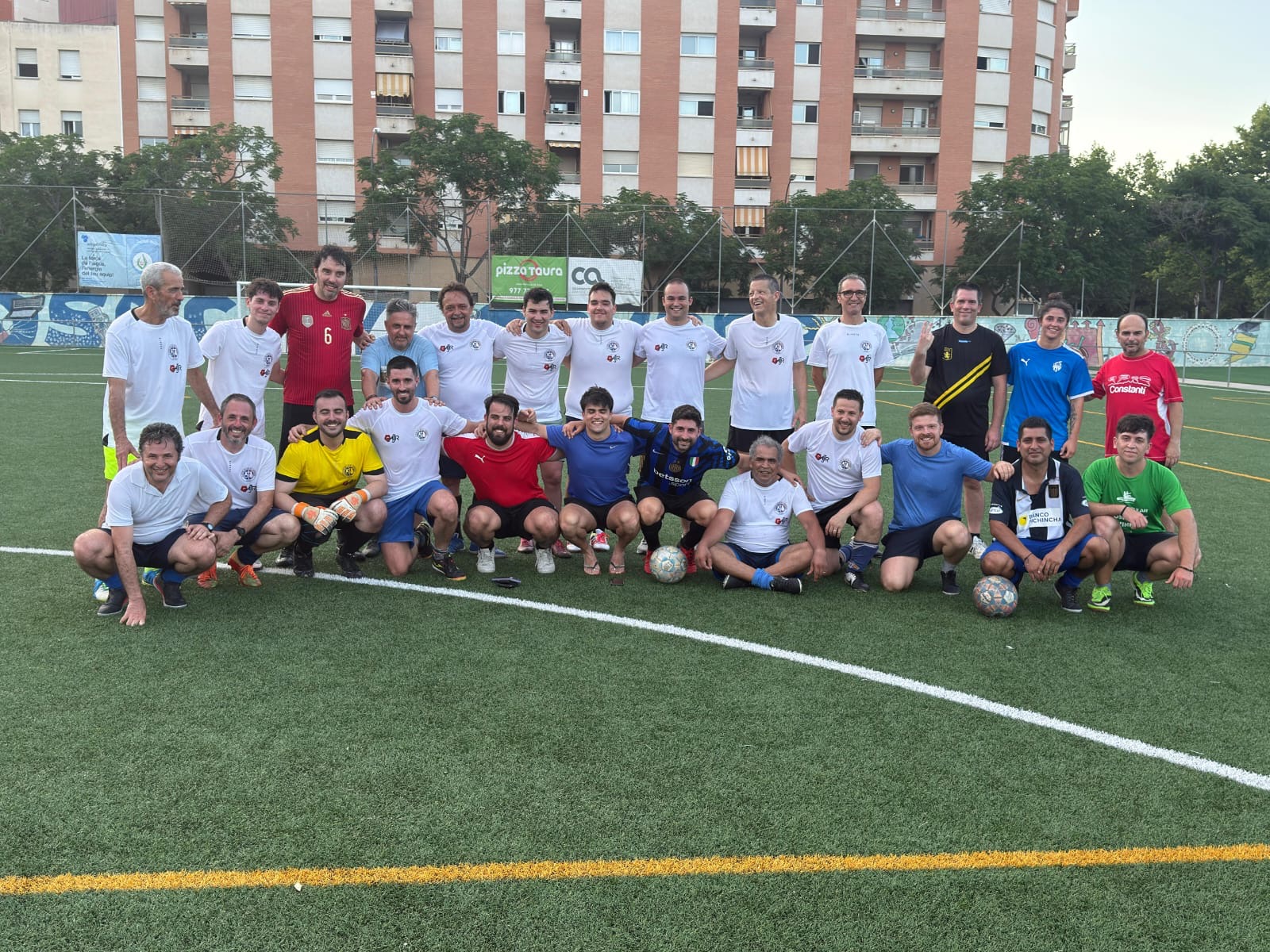 Partit de futbol sant Raimon de Penyafort