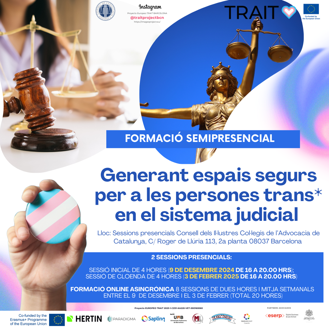 Generant espais segurs per a les persones trans* en el sistema judicial