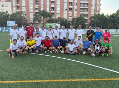 Partit de futbol sant Raimon de Penyafort